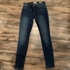 Womens Guess Low Rise Skinny Jeans